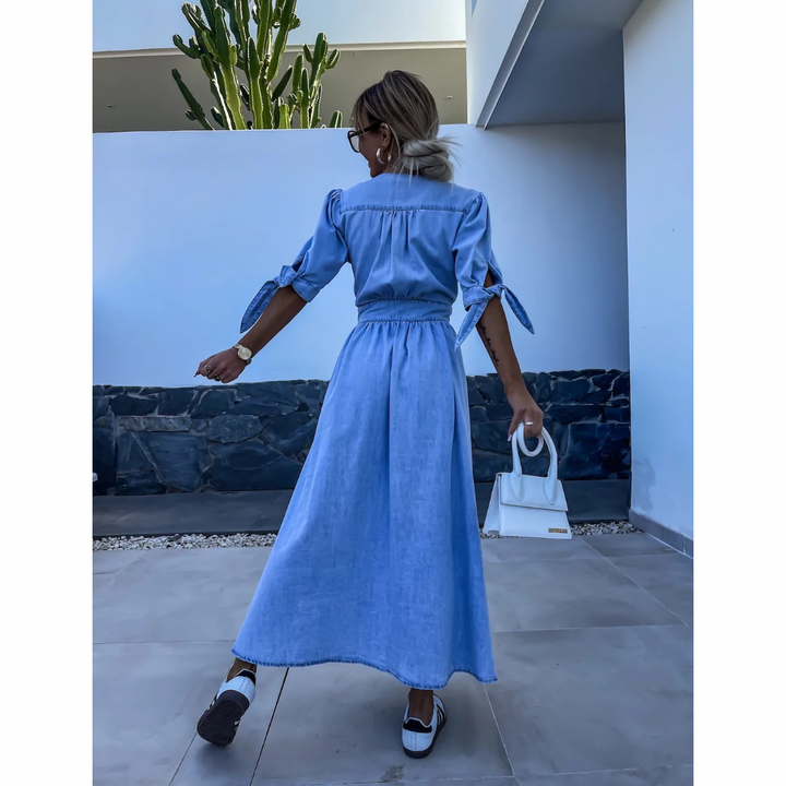 Giulia | Abito Elegante con Bottoni