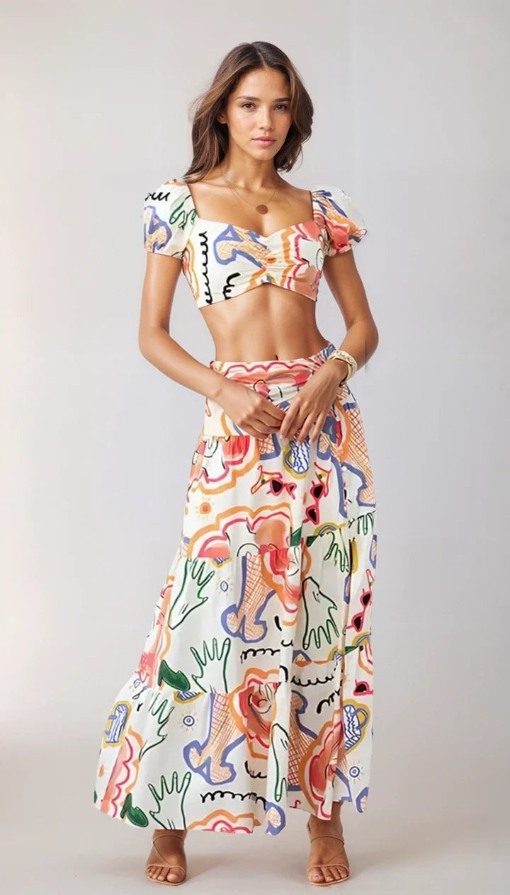 Leonie | Due Pezzi Chic Avvolgente