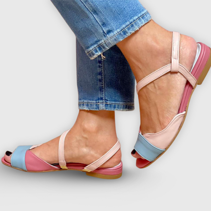 Ella™ | Sandalo Piatto Elegante