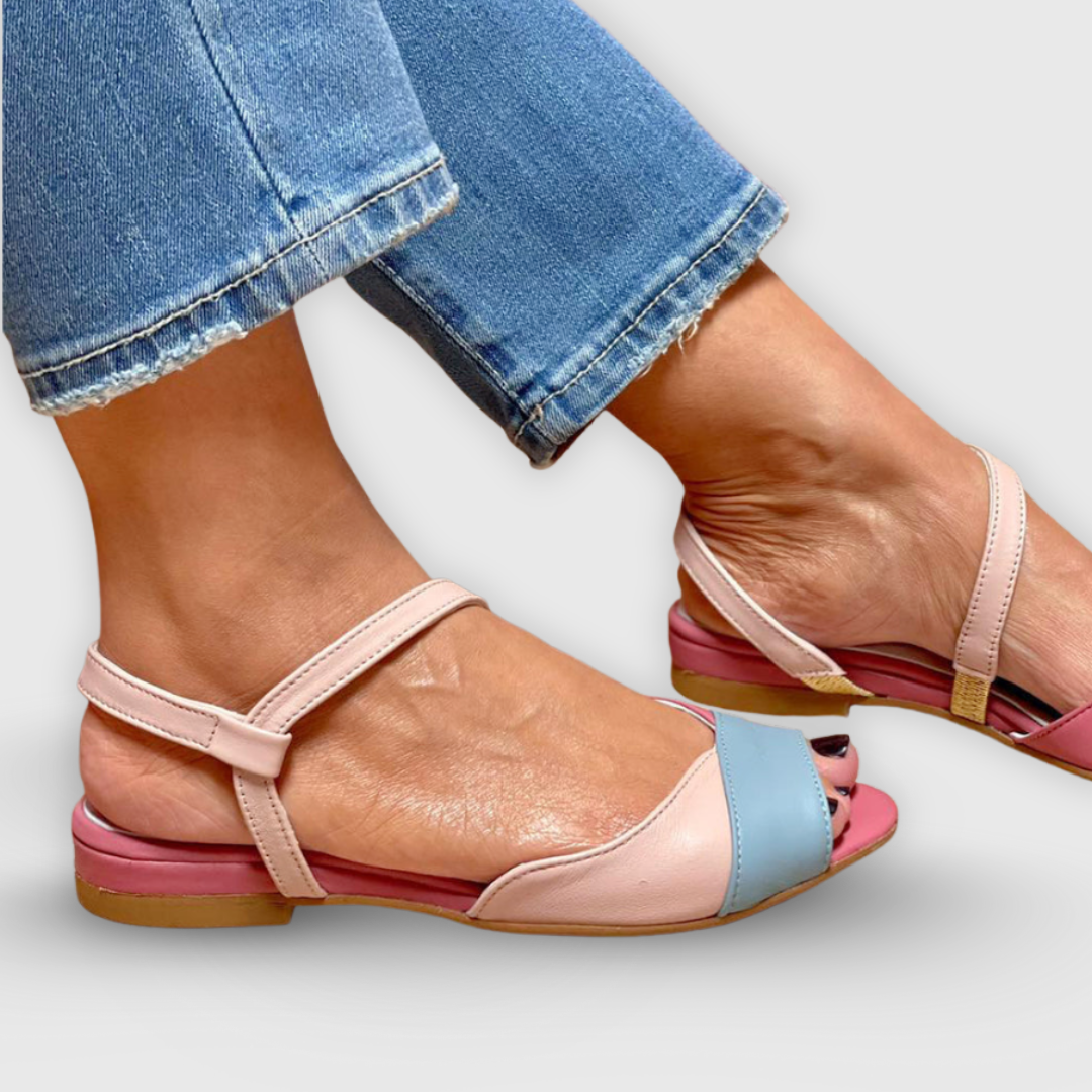 Ella™ | Sandalo Piatto Elegante