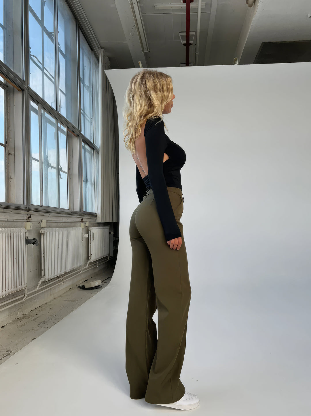 Pantaloni larghi rilassati