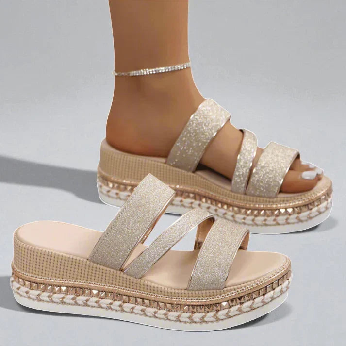 Fiorella™ | Sandali wedge comodi premium