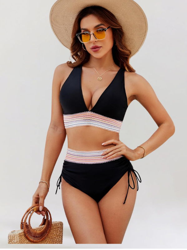 LIDIA™ | Bikini Snellente a Vita Alta