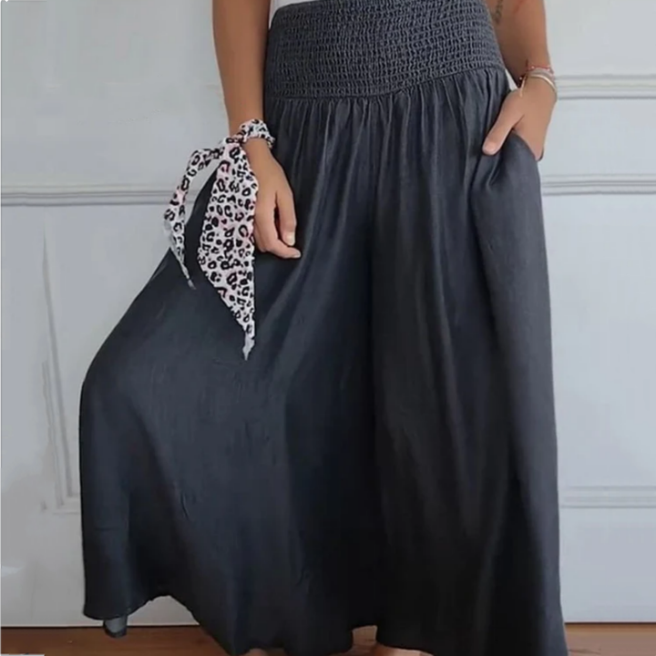 GINEVRA™ | Jeans Palazzo a Vita Alta