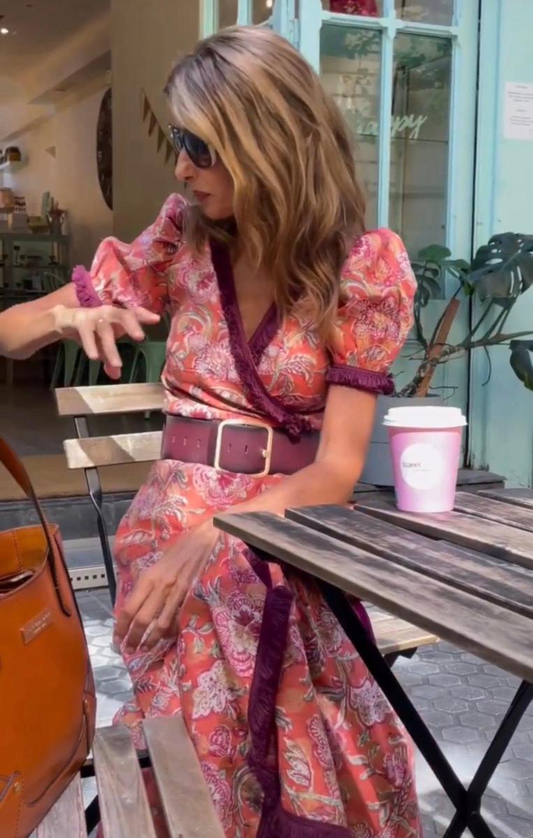 Aurora | Abito Maxi Rosa Elegante