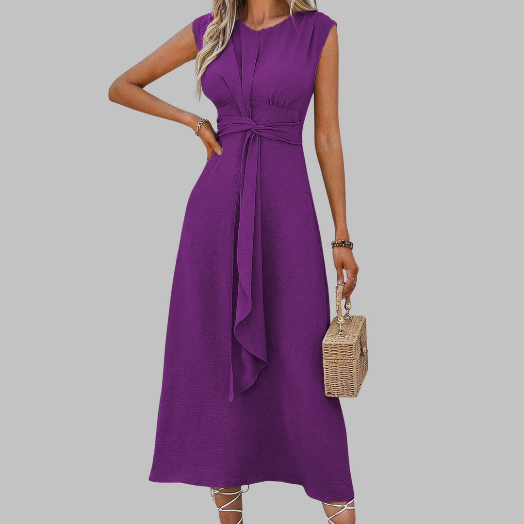 Reese™ | Abito Maxi Elegante Senza Maniche