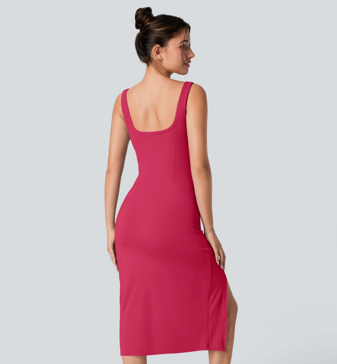 Luna | Abito Midi Fasciato