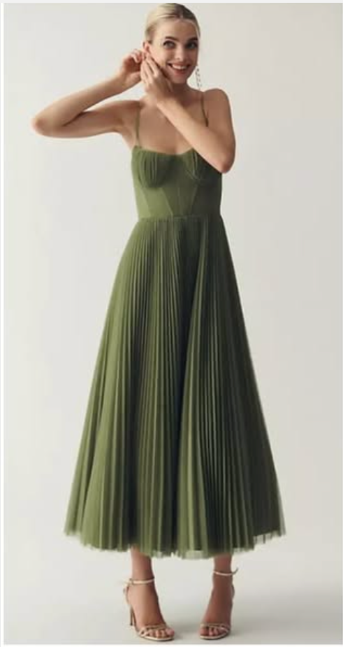 Isabella | Abito Plissé Elegante