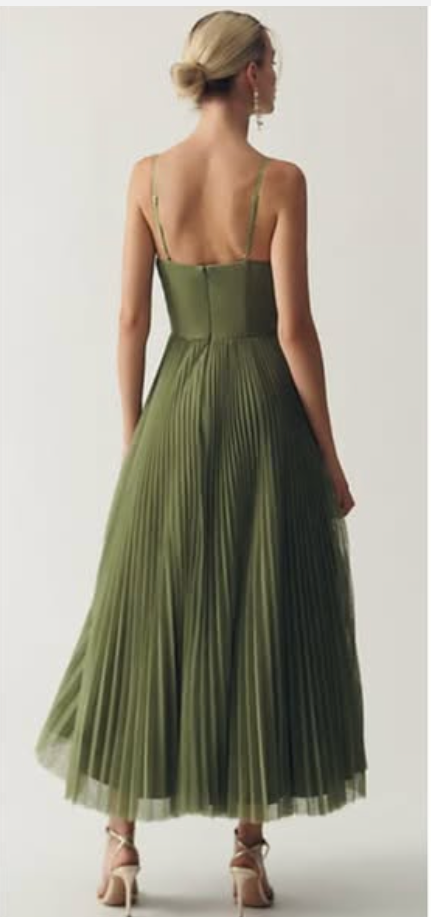 Isabella | Abito Plissé Elegante