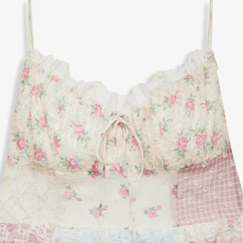 Viviana™ | Abito Patchwork con Spalline Regolabili