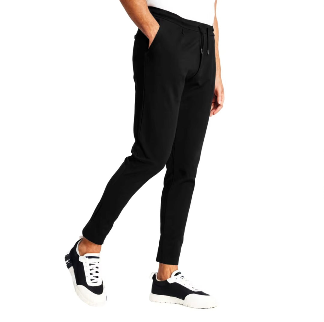 Pantaloni Casual Uomo Cotone Stretch Traspiranti