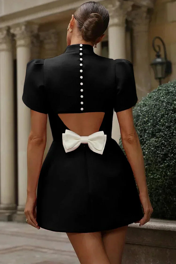 Aurelle | Mini con Maniche Eleganti