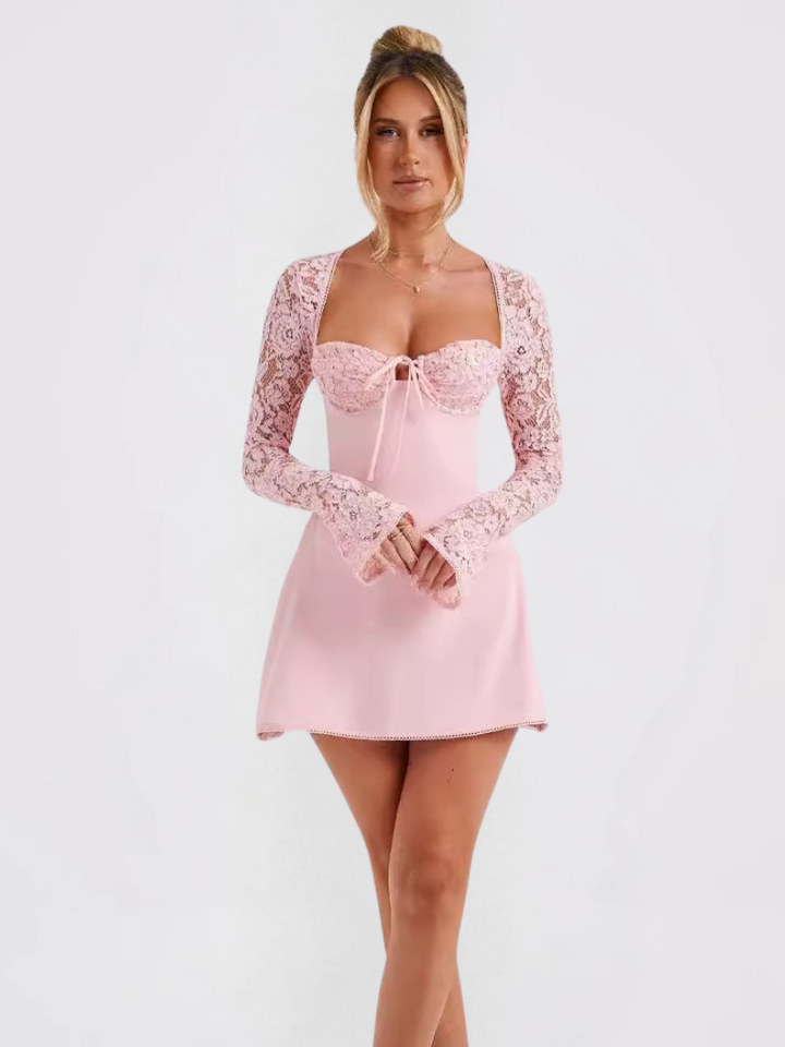 Anastasia™ | Abito Corto in Pizzo