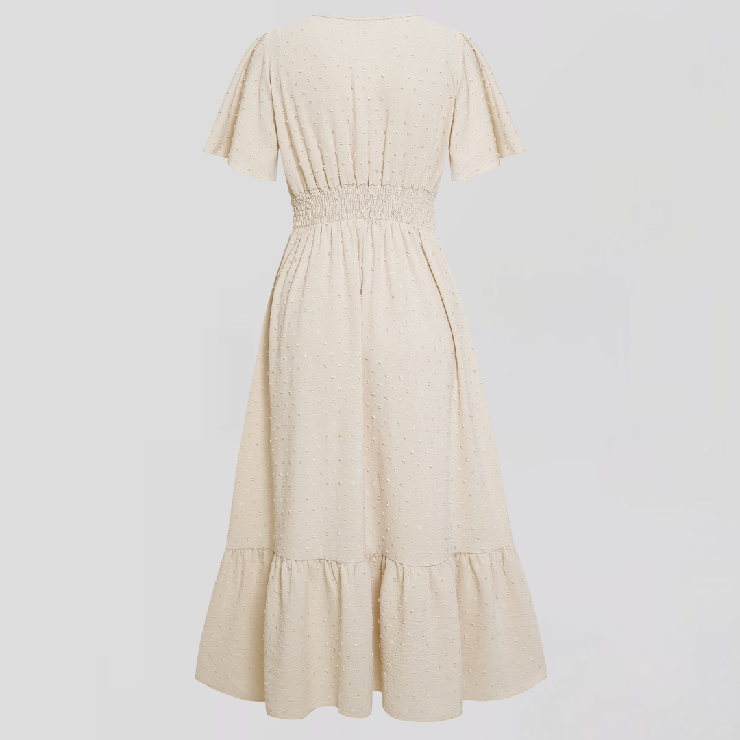 Aria™ | Abito Midi con Scollo a V