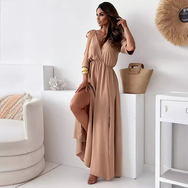 Isabella™ | Vestito Maxi con Spacco Elegante