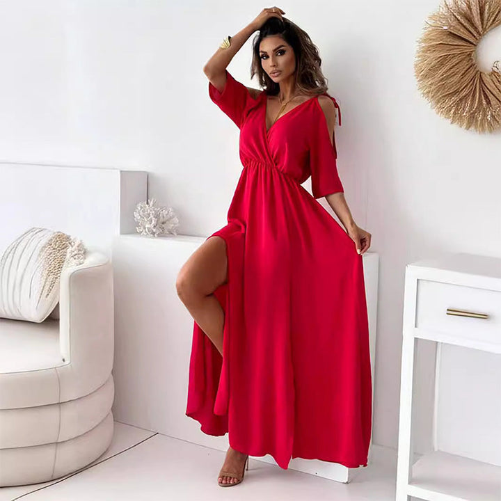 Isabella™ | Vestito Maxi con Spacco Elegante