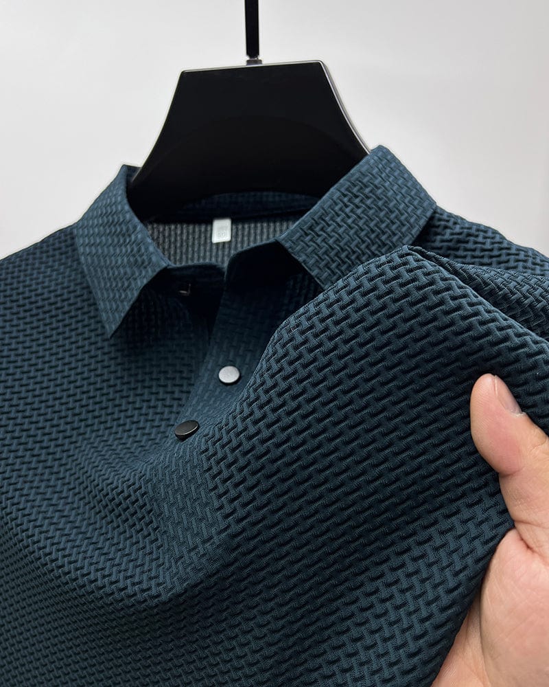 Strava™ | Polo Uomo Elegante in Tessuto Premium