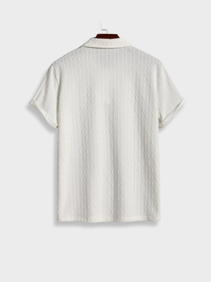 Palermo | Maglia Polo a Treccia