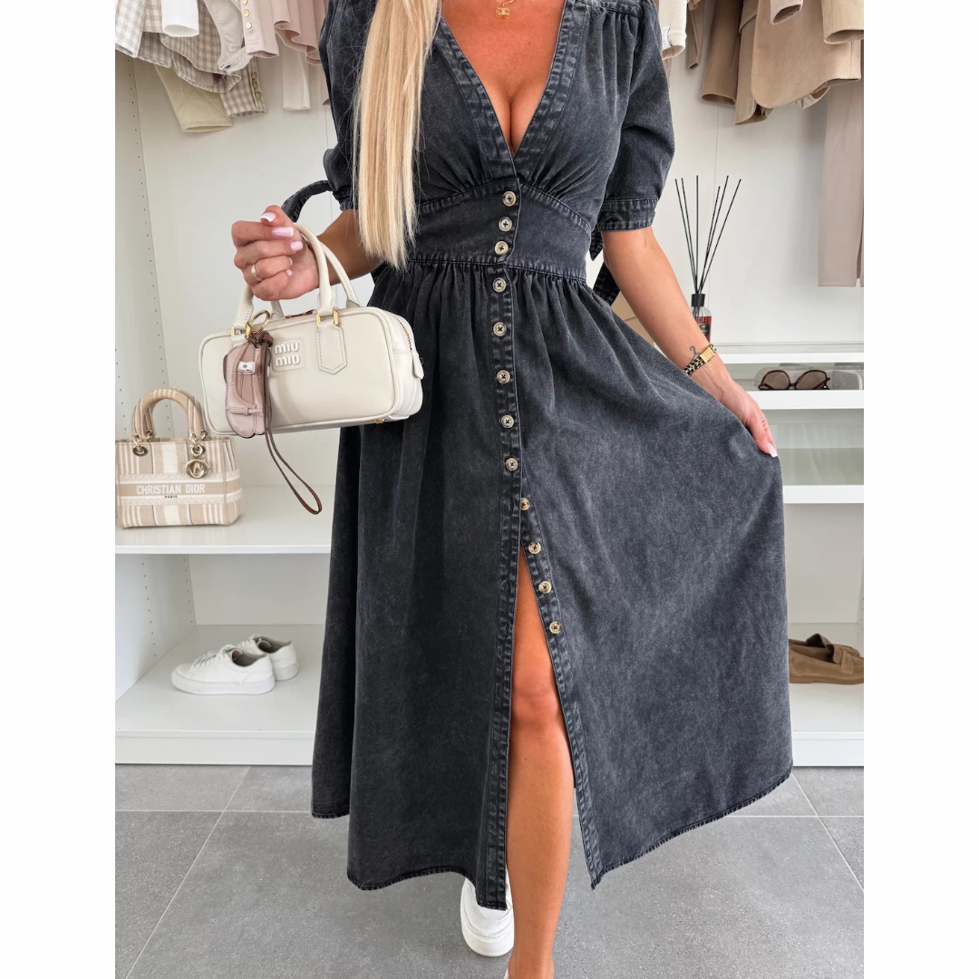 Giulia | Abito Elegante con Bottoni