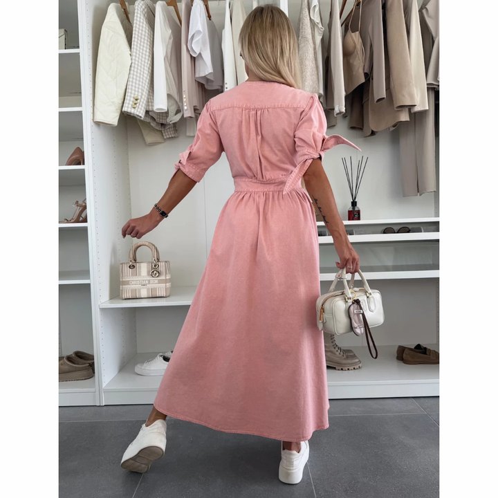 Giulia | Abito Elegante con Bottoni