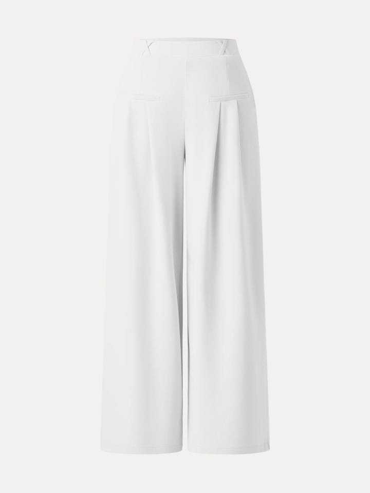 Bambora™ | Pantaloni a Gamba Larga in Bambù con Tasche