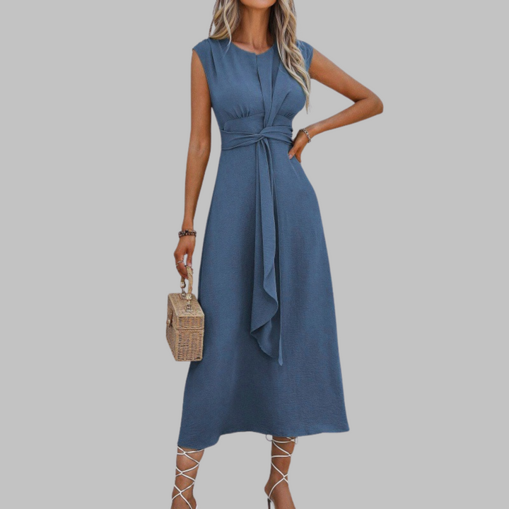 Reese™ | Abito Maxi Elegante Senza Maniche