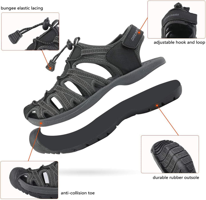 SoleViva™ | Sandali Estivi da Passeggio con Punta Chiusa