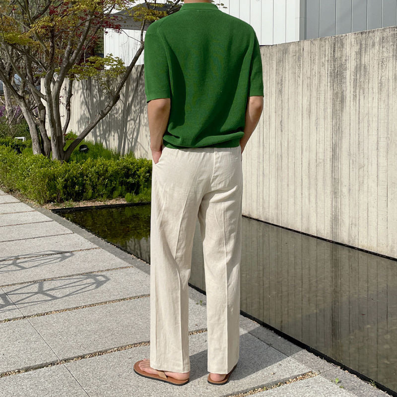 Kyoto | Pantaloni in Lino Heritage