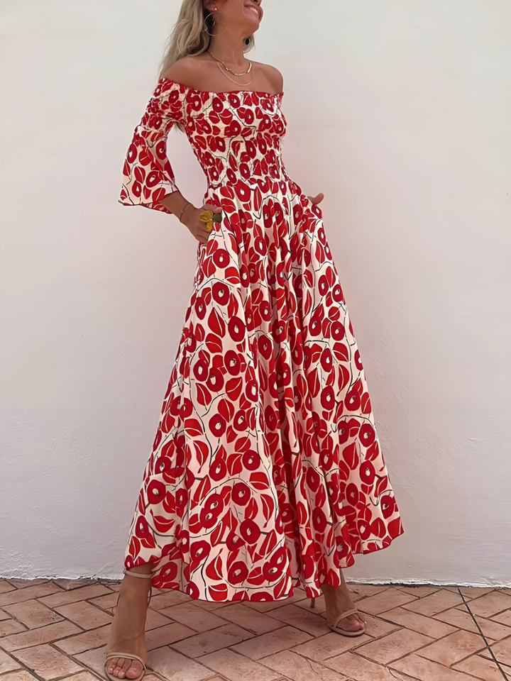 Fiorella | Abito Floreale Elegante