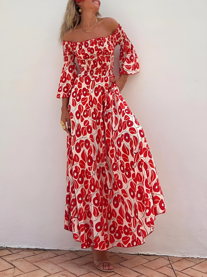 Fiorella | Abito Floreale Elegante