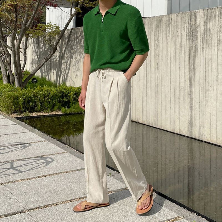 Kyoto | Pantaloni in Lino Heritage
