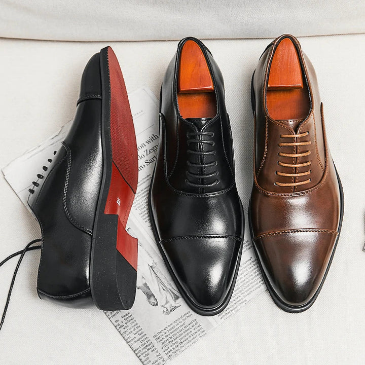 L. Giordano | Scarpe Oxford in Pelle