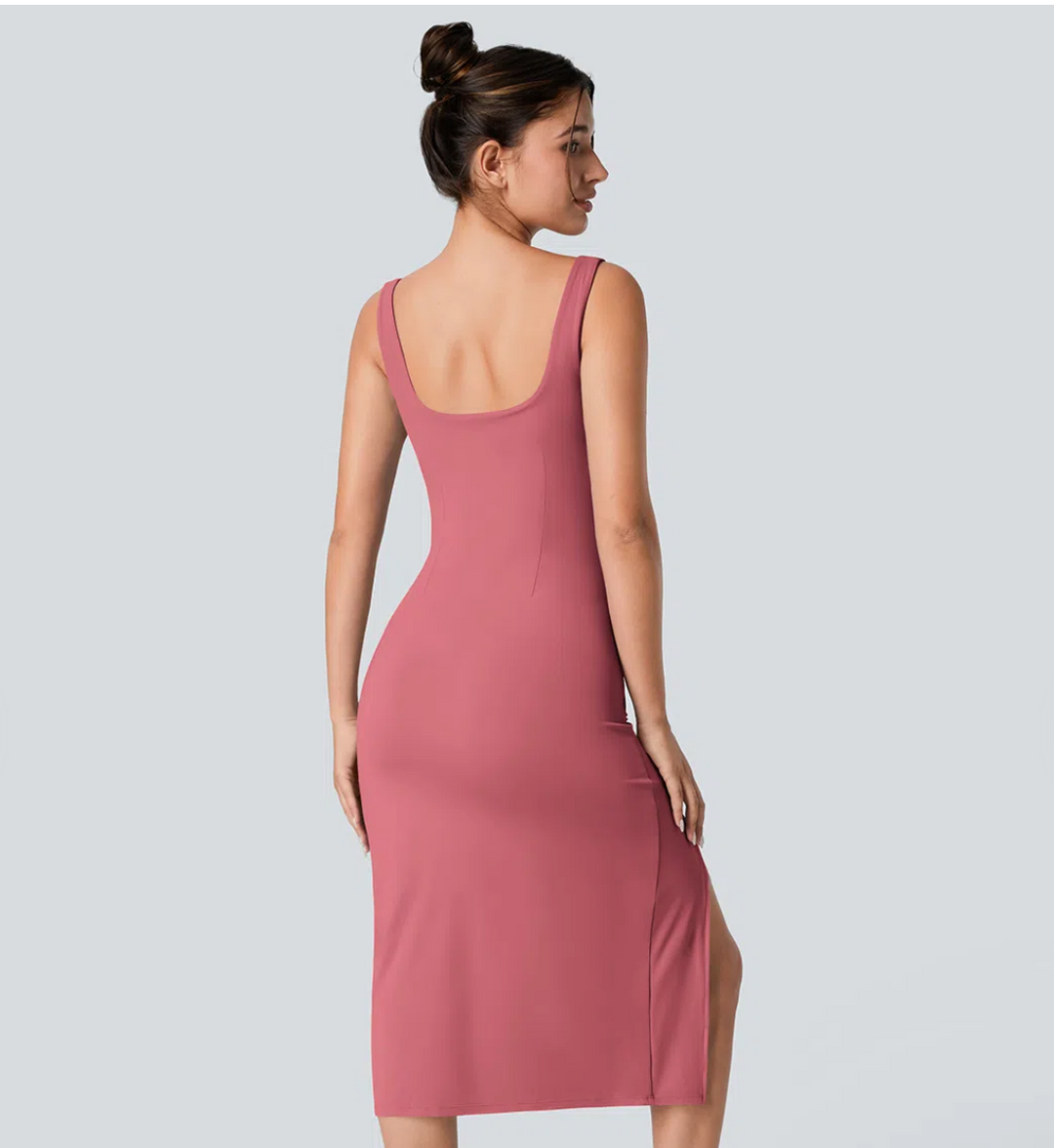 Luna | Abito Midi Fasciato