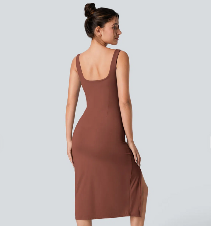 Luna | Abito Midi Fasciato