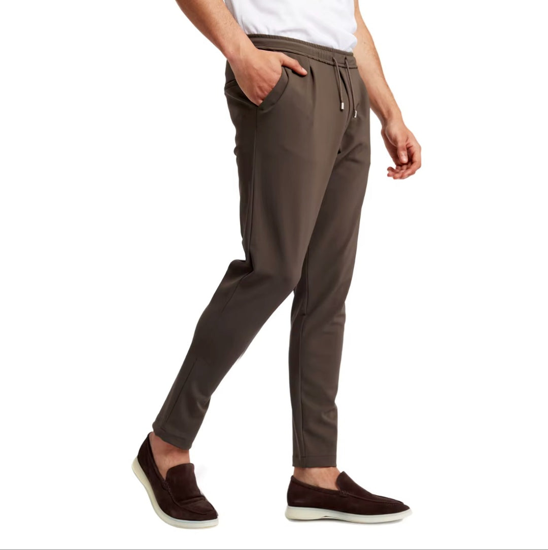 Pantaloni Casual Uomo Cotone Stretch Traspiranti