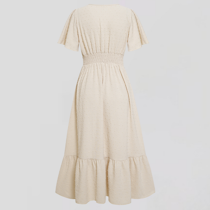 Aria™ | Abito Midi con Scollo a V