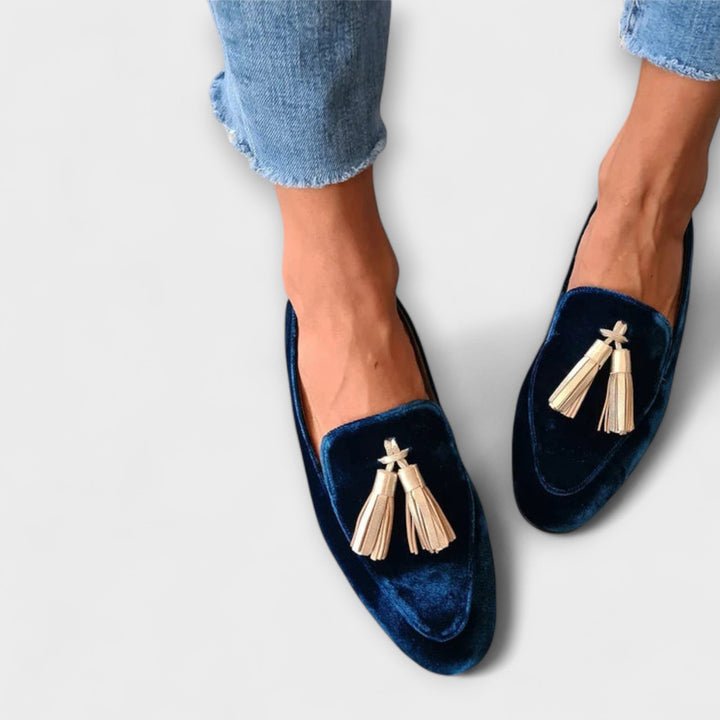 Quinnlyn™ | Loafer Vintage con Frange Decorative