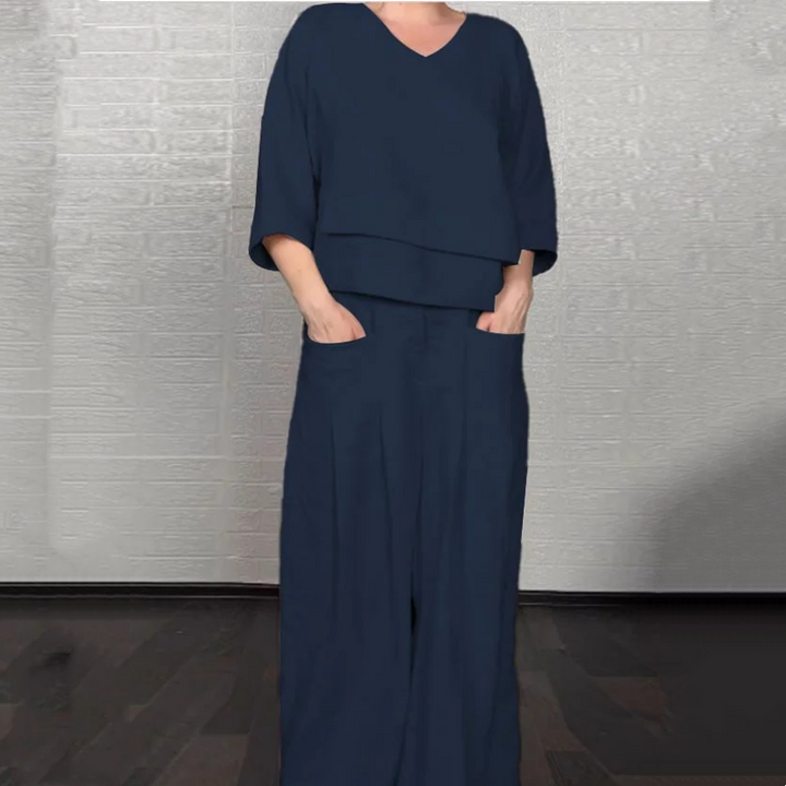 VALENTINA | Set 2 Pezzi con Vestibilità Rilassata e Stile Minimal per Tutti i Giorni